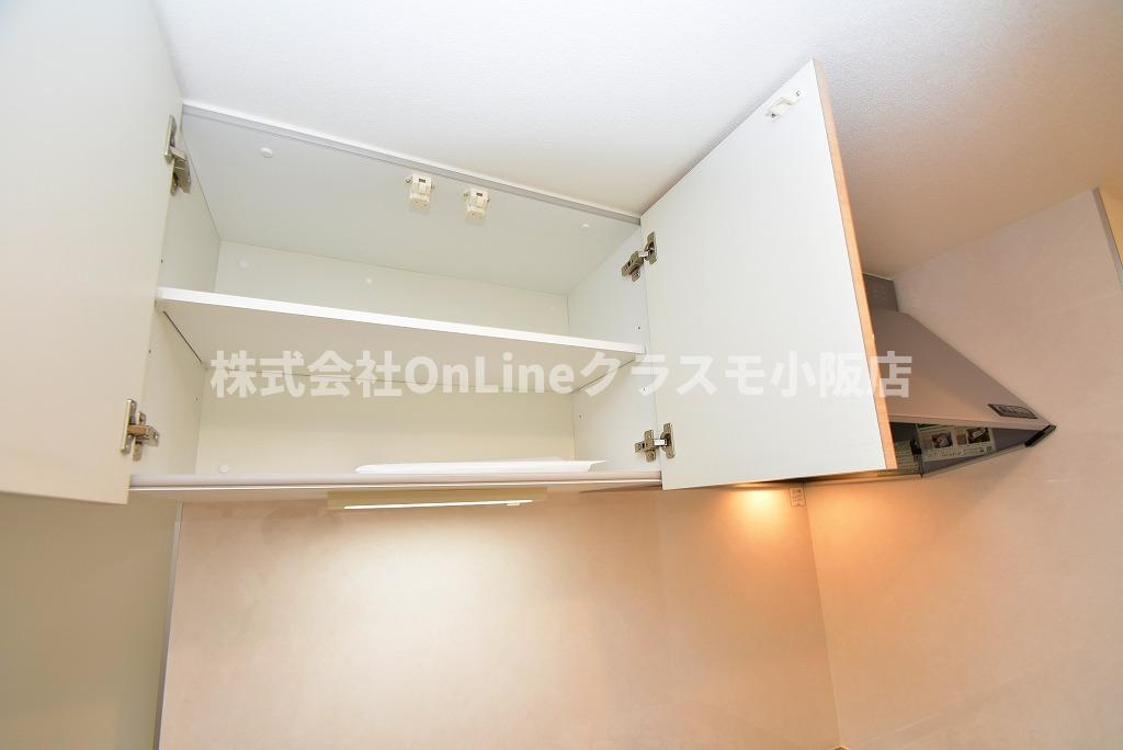 東大阪市岩田町１丁目の賃貸マンションの収納