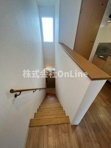 東大阪市島之内１丁目のアパートの内装