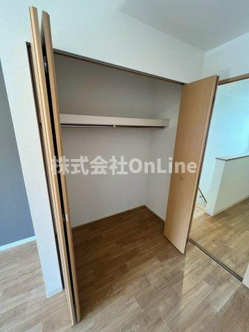東大阪市島之内１丁目のアパートの収納