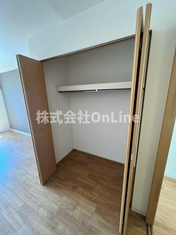 東大阪市島之内１丁目のアパートの収納