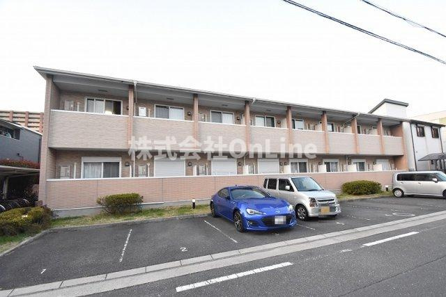 東大阪市島之内１丁目のアパートの外観