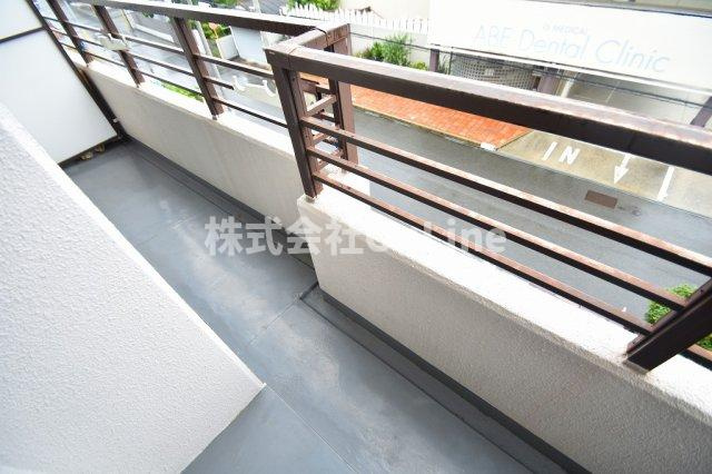 東大阪市三島１丁目の賃貸マンションのバルコニー