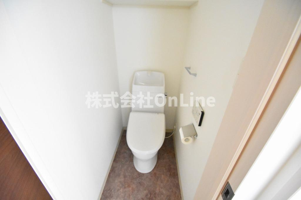 東大阪市三島２丁目のアパートのトイレ