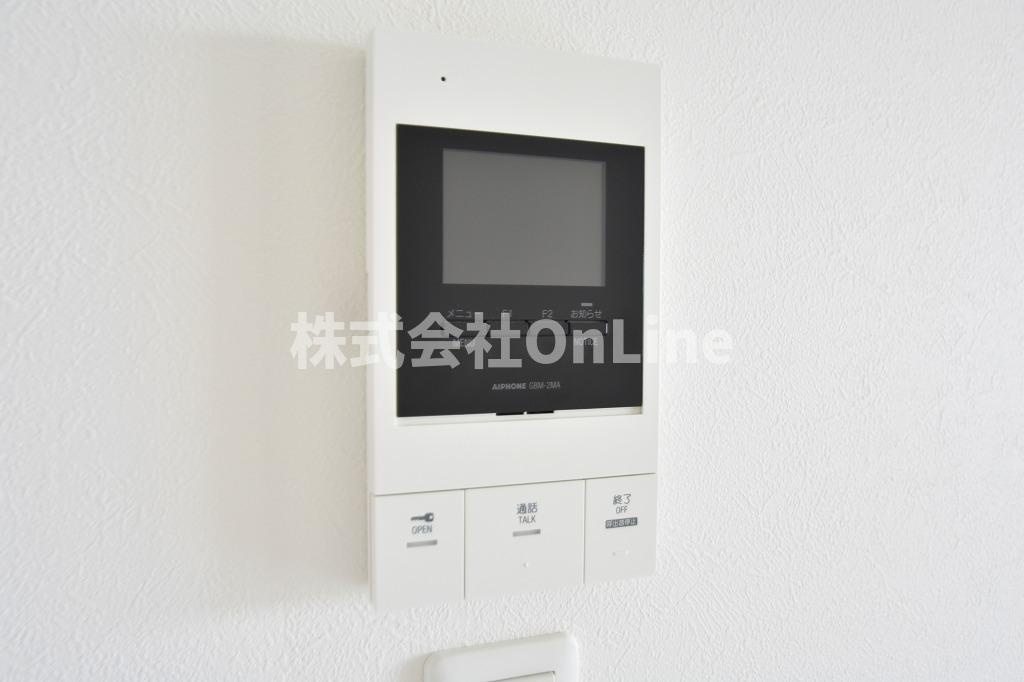 東大阪市三島２丁目のアパートのセキュリティ