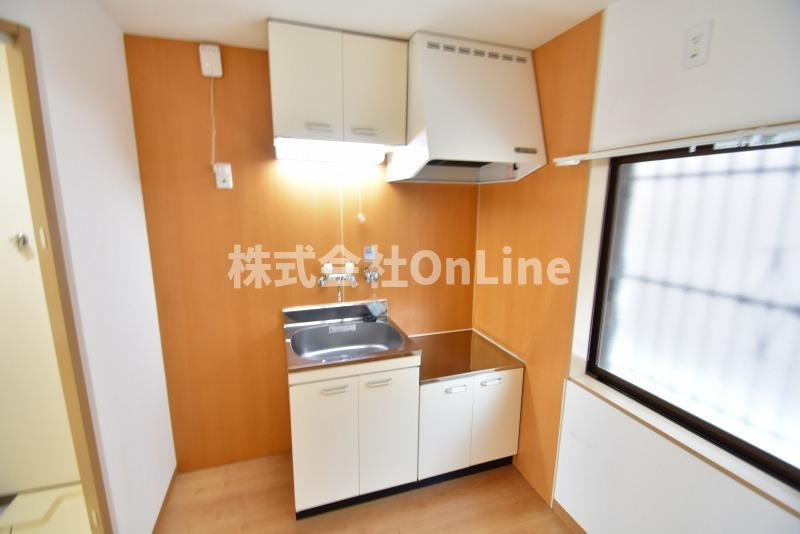 東大阪市高井田元町２丁目のテラスのキッチン