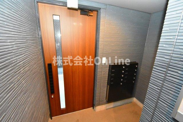 東大阪市大蓮東１丁目のアパートのロビー