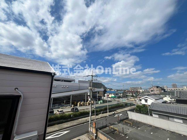 東大阪市西岩田１丁目の賃貸マンションの展望