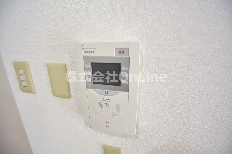 東大阪市友井５丁目の賃貸マンションのセキュリティ