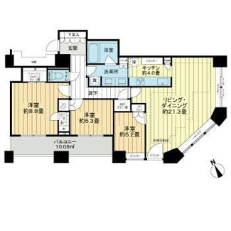 【間取り】 | 芝浦アイランドケープタワー