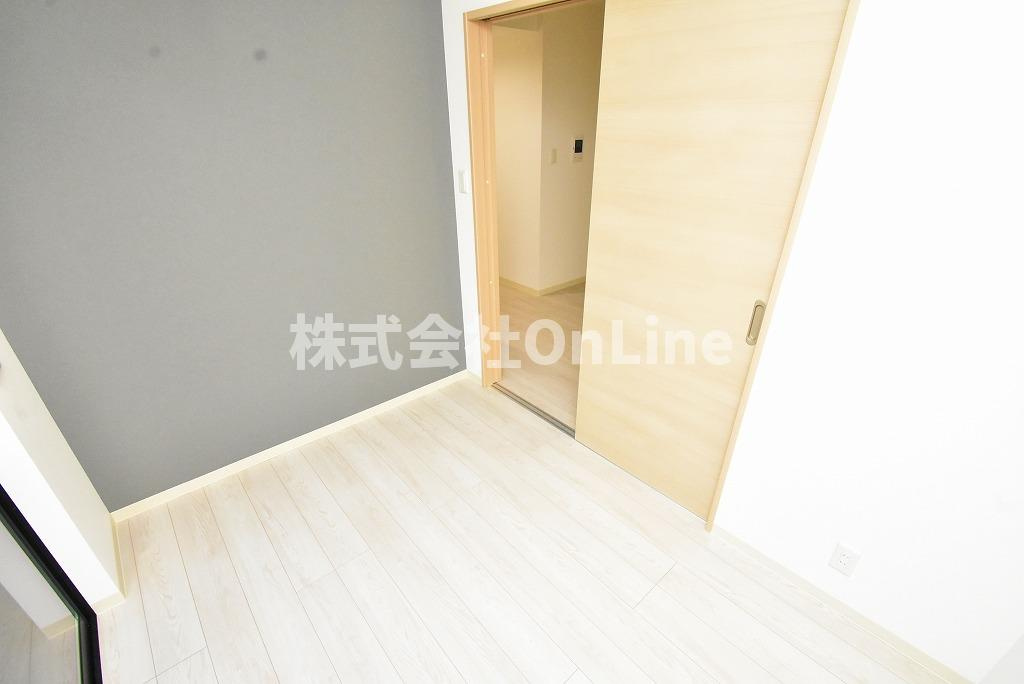 東大阪市友井２丁目のアパートの寝室