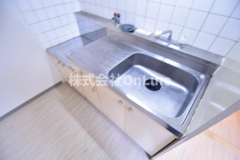 東大阪市三ノ瀬１丁目の賃貸マンションのキッチン