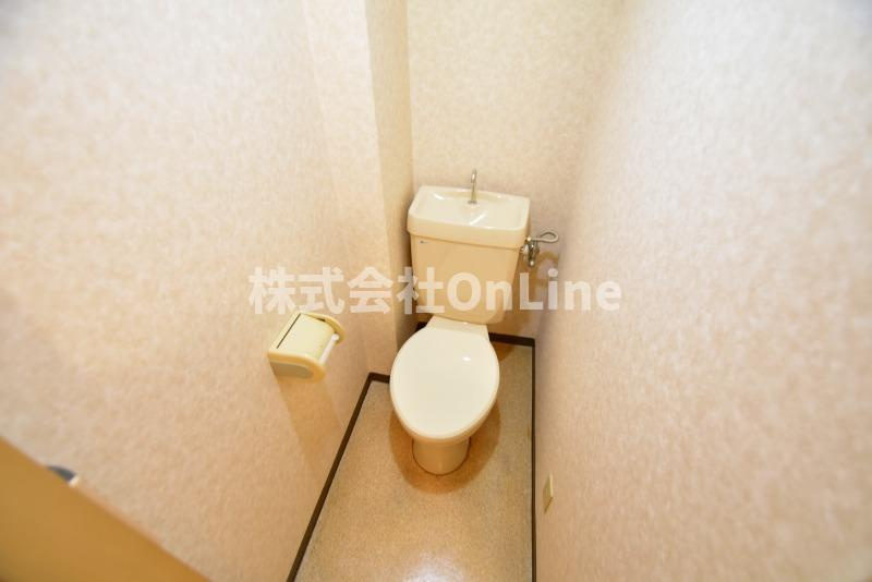 東大阪市三ノ瀬１丁目の賃貸マンションのトイレ