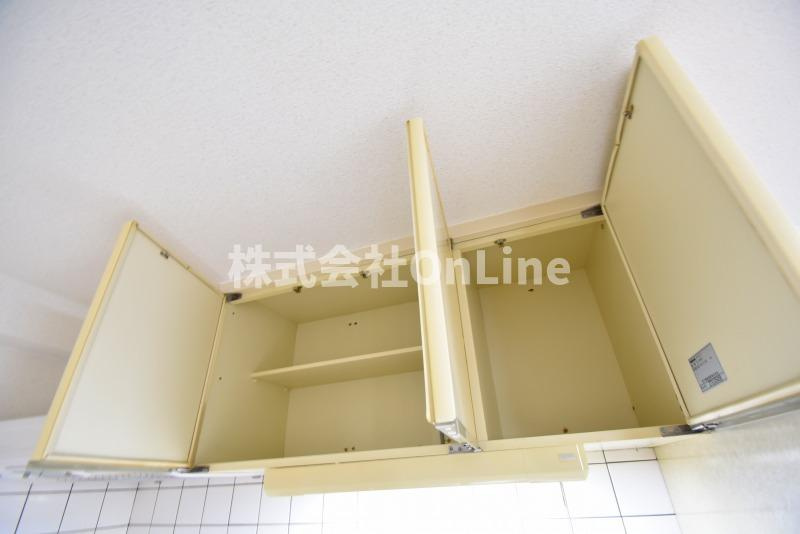 東大阪市三ノ瀬１丁目の賃貸マンションの収納