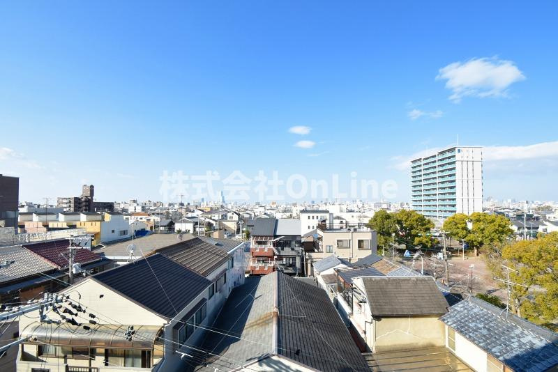 東大阪市三ノ瀬１丁目の賃貸マンションの展望