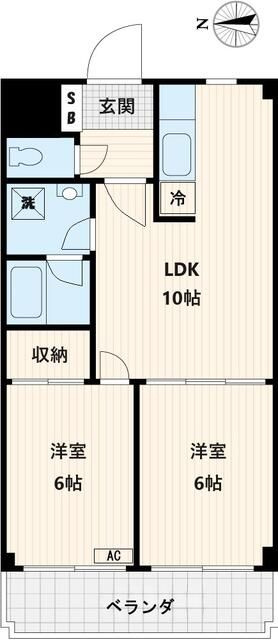 アーカンシェル　ＩＣＨＩＫＡＷＡの間取り