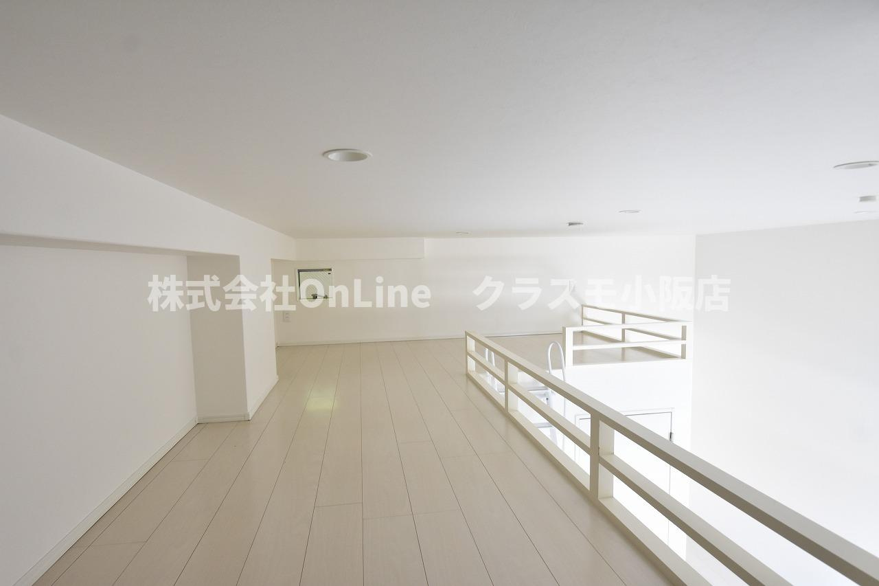 東大阪市岸田堂西２丁目のアパートの寝室