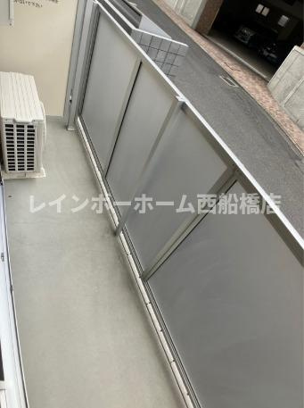 グランドソレイユ西船橋のバルコニー