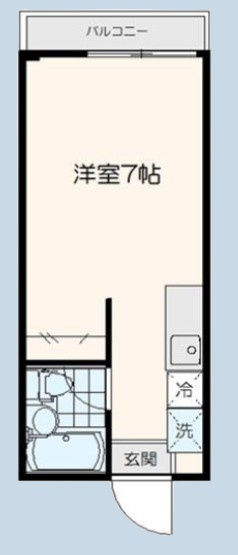 ウィンコーポ北野の間取り
