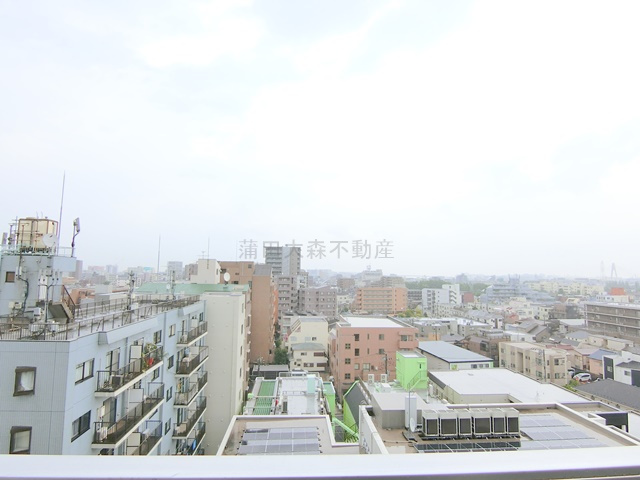 クレッセント萩中の展望|展望良好