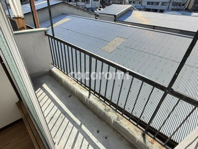 守口市南寺方貸家のバルコニー
