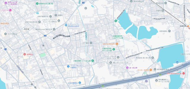 ◆堺市東区日置荘西町　第1期　新築一戸建ての地図