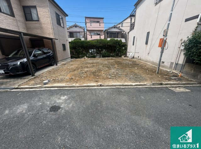 ◆堺市東区日置荘西町　第1期　新築一戸建ての前面道路含む現地写真|周辺は落ち着いた街並みの住宅地！子育てがしやすい住環境です！まだ未完成ですが、現地でしかわからない事もございます。是非一度ご覧ください。