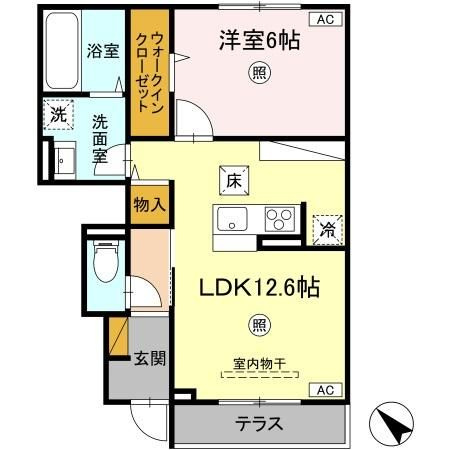 グレースの間取り