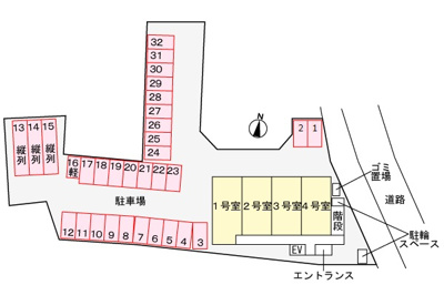 【区画図】 | アビタシオンＵＲＵＭＡ