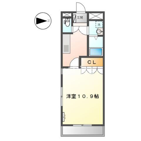 Ｋ’ｓ南山の間取り