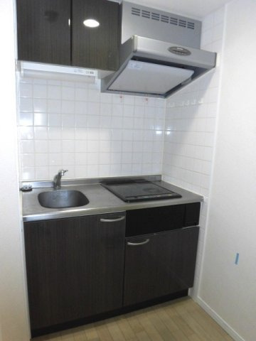 大阪市中央区松屋町住吉の賃貸マンションのキッチン