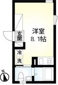 リシェス北千住の間取り