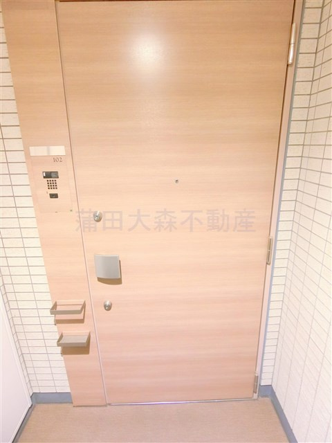レジデンシャル池上の玄関