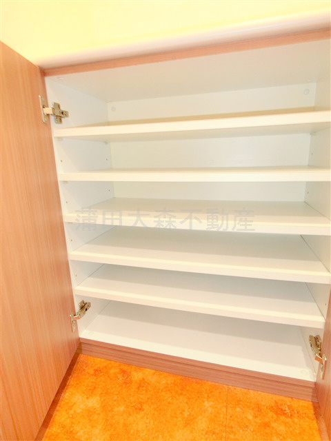レスポワール平和島の収納|玄関収納　シューズBOX