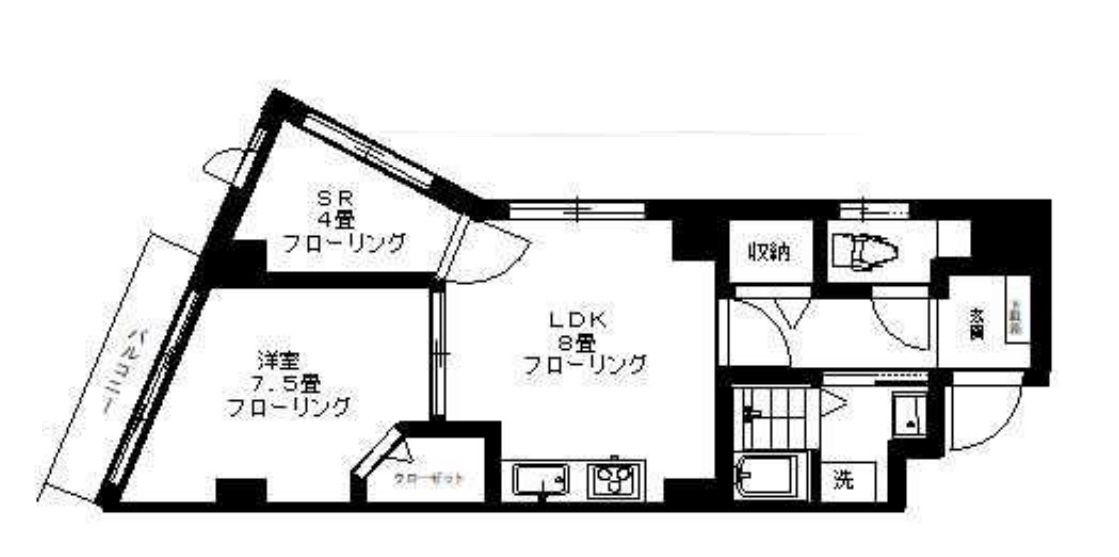 レスポワール平和島の間取り|間取り