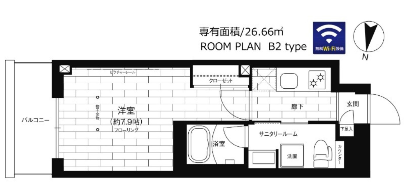 ステージファースト平和台の間取り