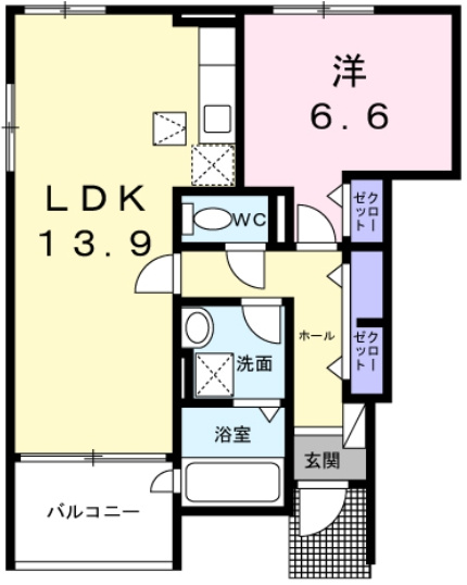 サクラーレの間取り