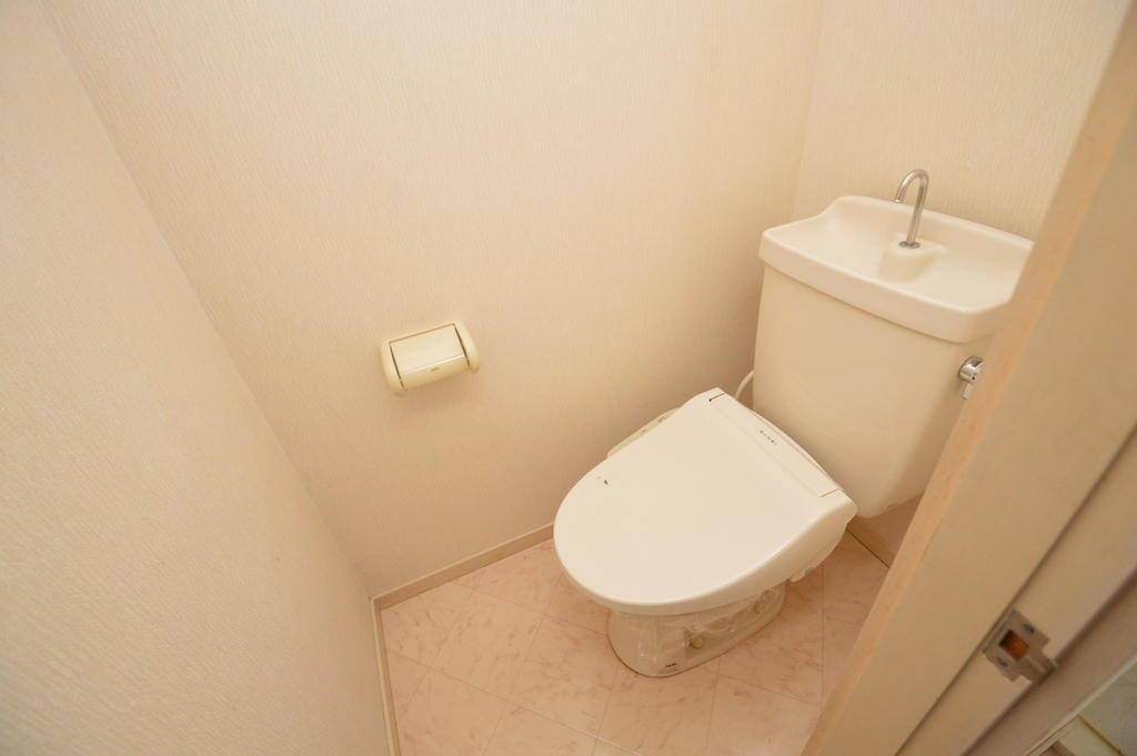 ハイツのぞみのトイレ|（参考）他室の写真を使用しています。現況優先となります。