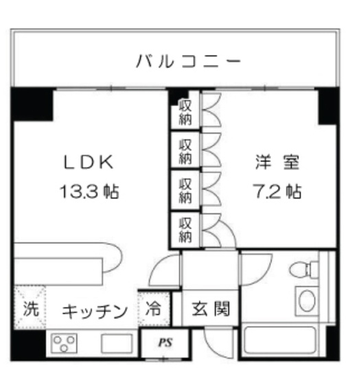 【間取り】 | マナハウス四谷