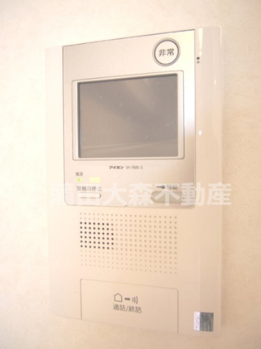ルーブル大鳥居伍番館の設備|TVモニター付オートロック