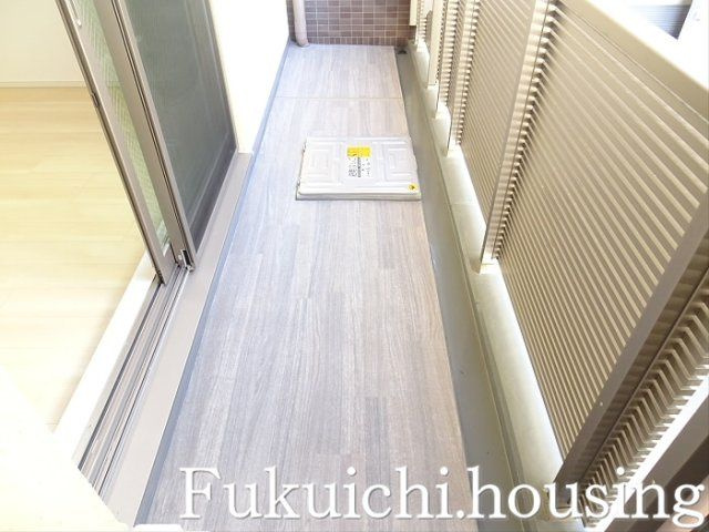 レジデンス桜樺のバルコニー