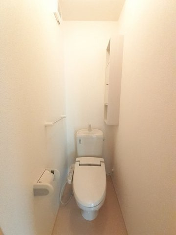 カーサプラシードのトイレ|シンプルで使いやすいトイレです