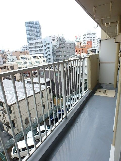 山口マンションのバルコニー|バルコニーがあります