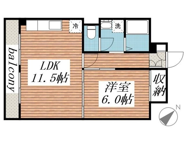 山口マンションの間取り