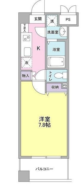 ＫＹレジデンスの間取り|間取りです。