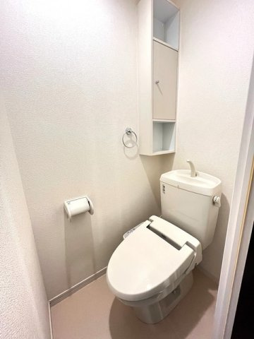 ローズガーデンのトイレ|清潔感のあるトイレです