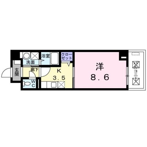 ローズガーデンの間取り