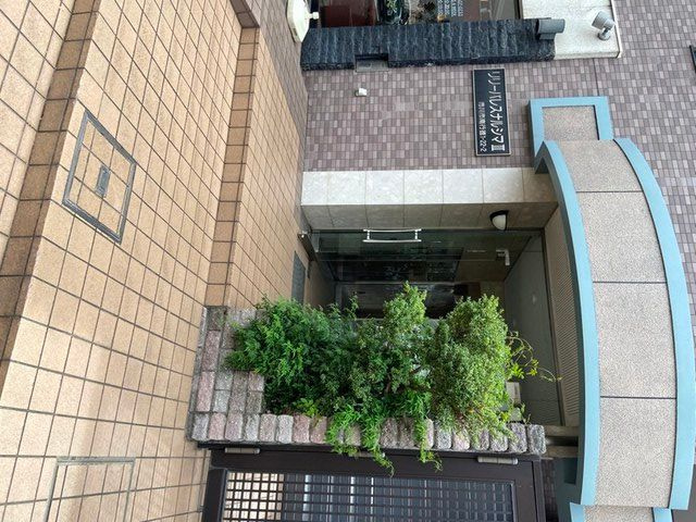 リリーパレスナルシマⅢのエントランス