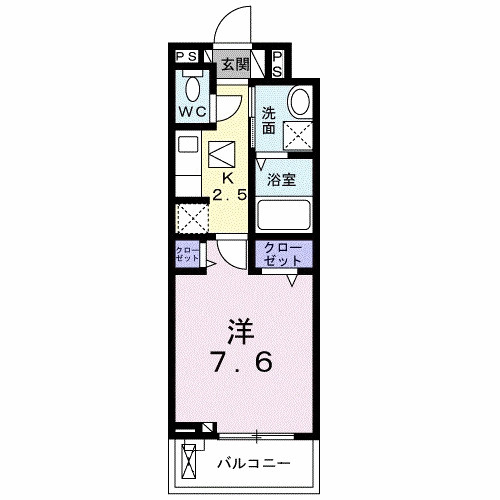 グランドールⅢの間取り