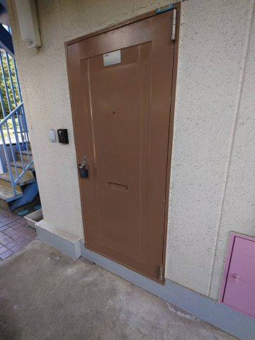 コーポ豊の玄関