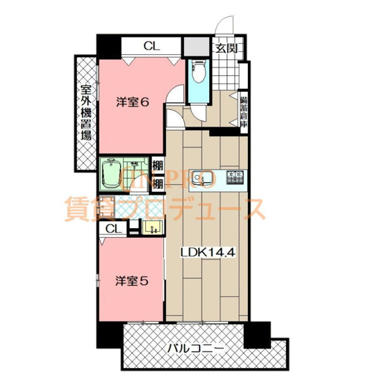 【間取り】 | THE SQUARE・Royal Terrace
